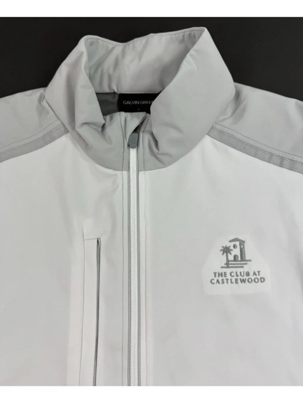 Galvin Green Mens Golf Vest Sleeveless Full Zip Size Large Club At Castlewood CA